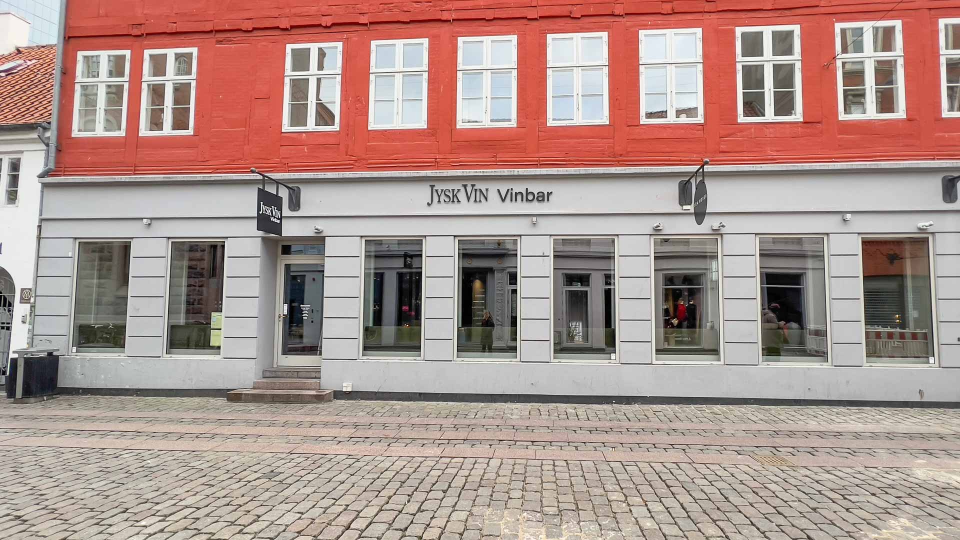 Jysk Vin Vinbar i Vestergade i Aarhus