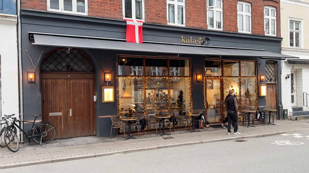 Her set vi den danske Restaurant Kalas i Jægergårddsgade