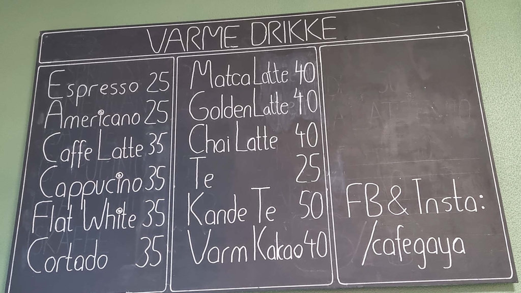 Pristavle hos Café Gaya