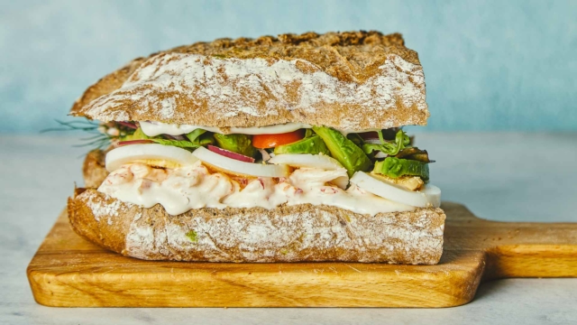 En klassisk sandwich hos Freunde Sandwich