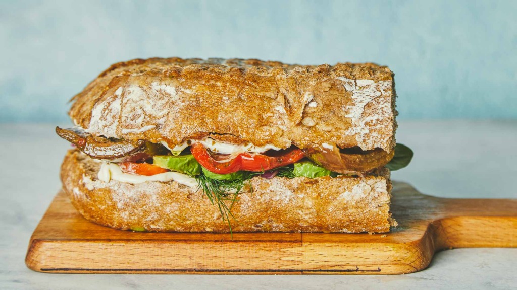 En grov sandwich fra Freunde Sandwich