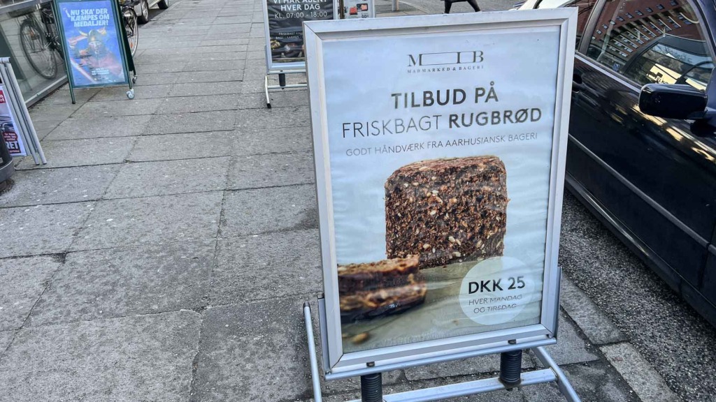 En god pris p&aring; et rugbr&oslash;d hos MIB Bageri på Langen&aelig;s