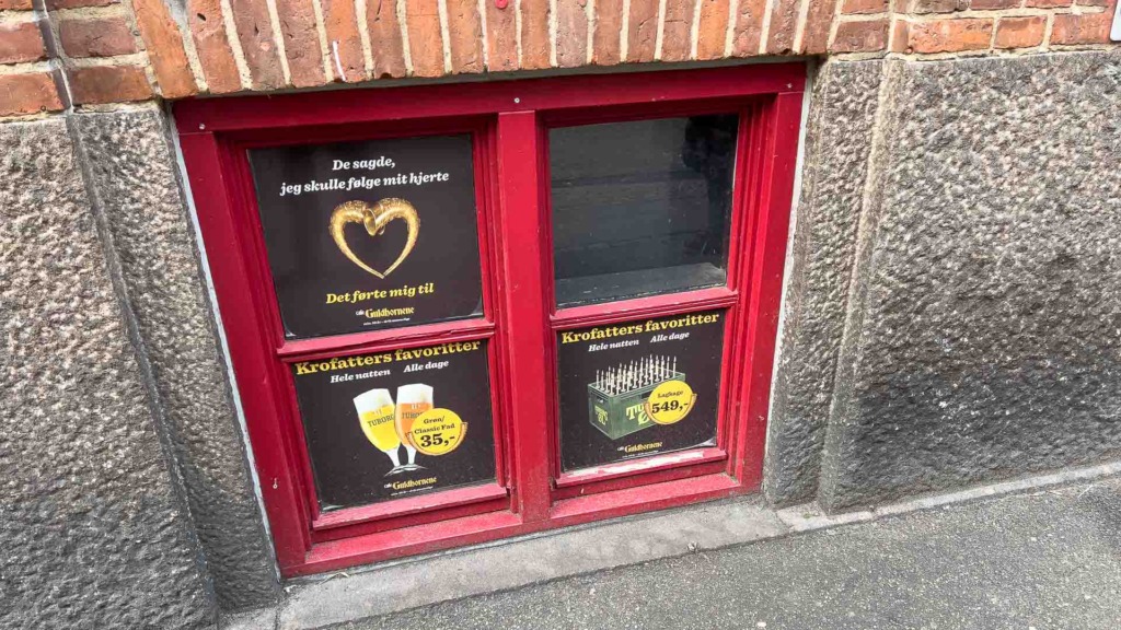 Et af de gode tilbud hos Guldhornene i Klostergade