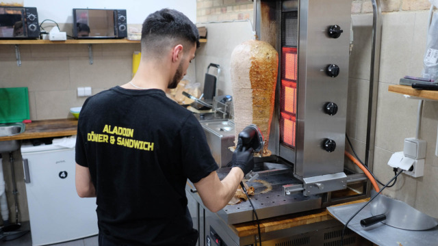 Tysk industridöner hos Aladdin Döner & Sandwich