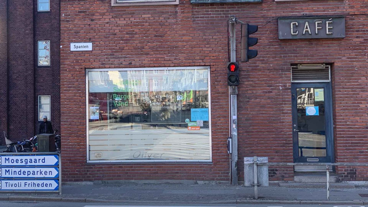 Café Oliver ved Spanien i Aarhus