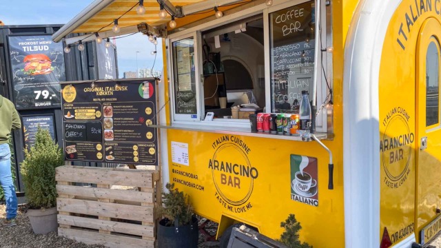 Arancino Bar laver streetfood eller gademad, som de selv siger