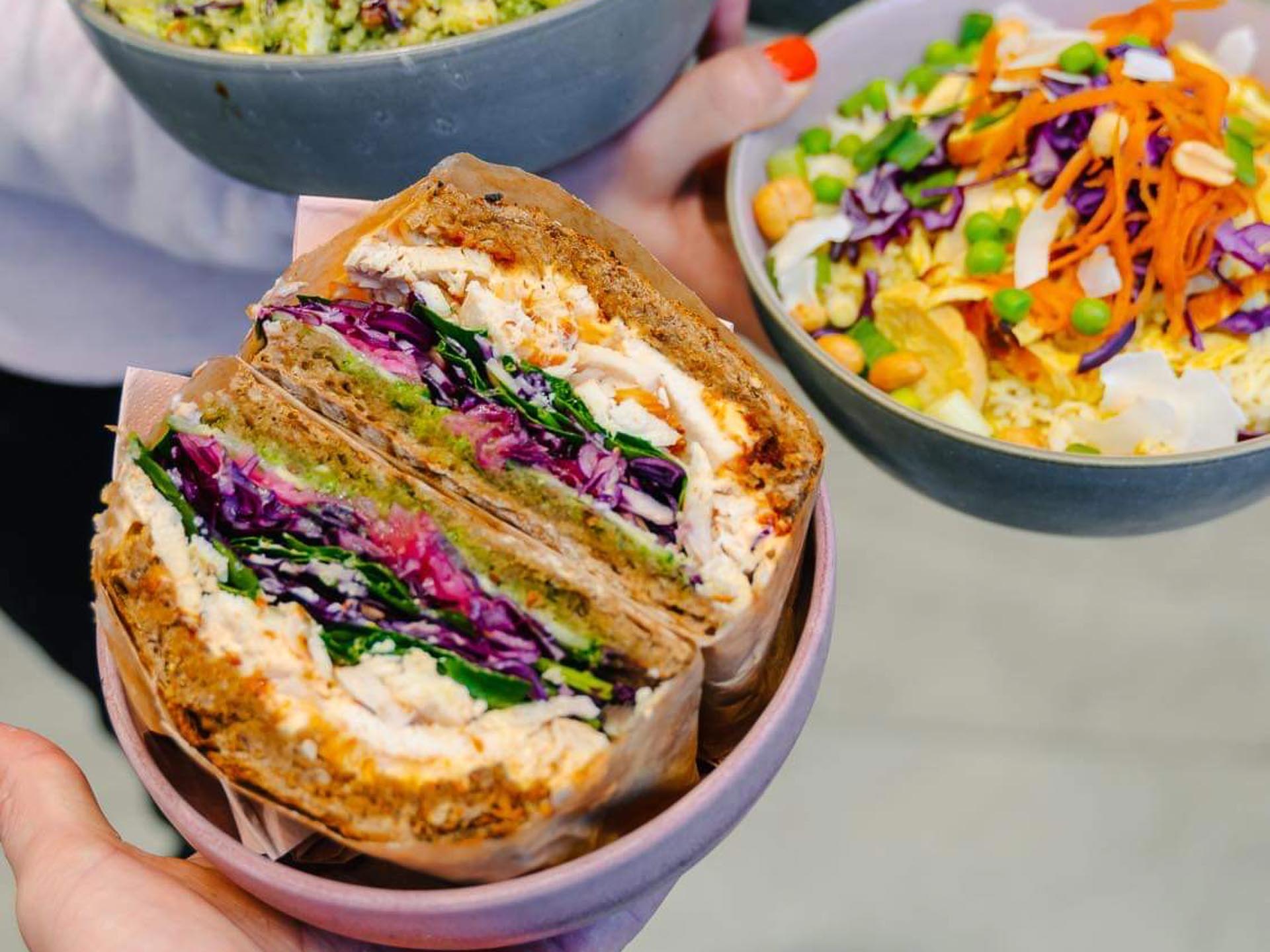 En sandwich hos Miss Green