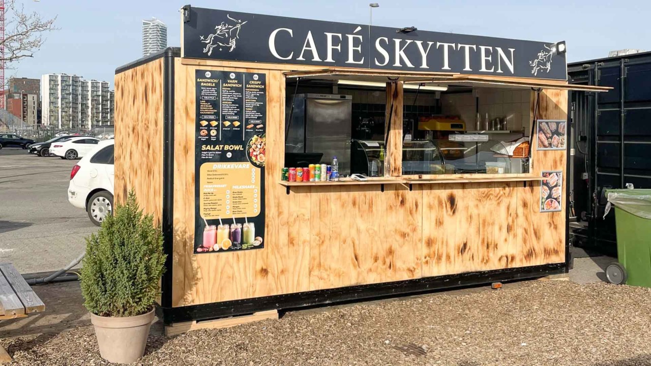 Café Skytten på Tørv i Aarhus