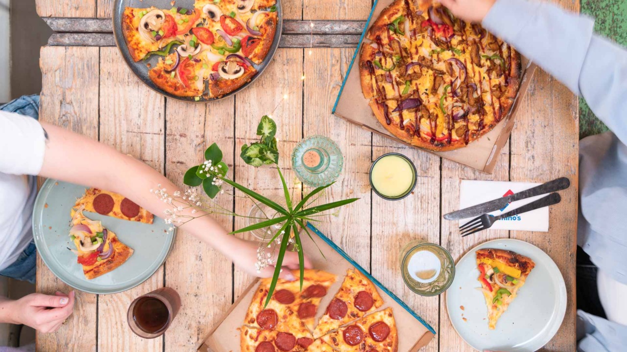 Pizza fra Domino's Pizza