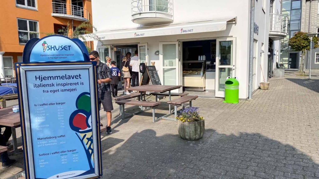Ishuset p&aring; Marselisborg Havn