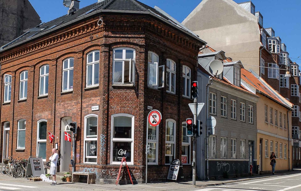Café 8 på Nørreport 8 i Aarhus C kort tid efter de åbnede