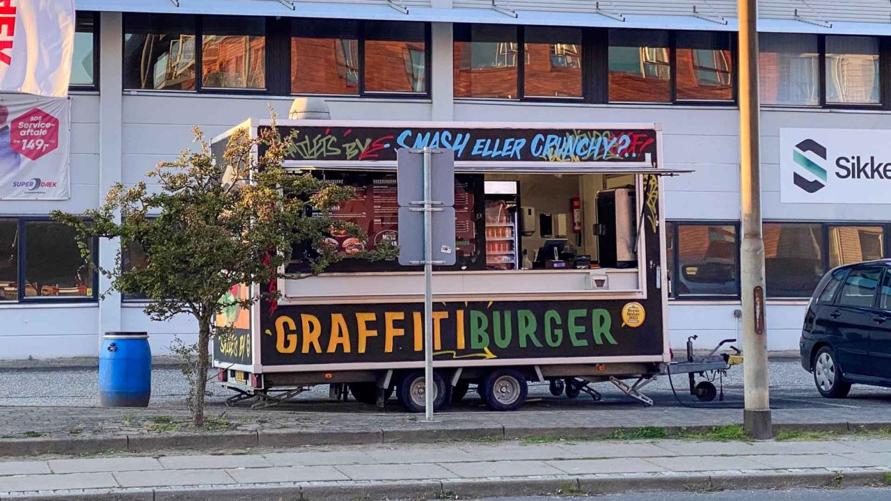 Graffiti Burger i Åbyhøj eller Aarhus