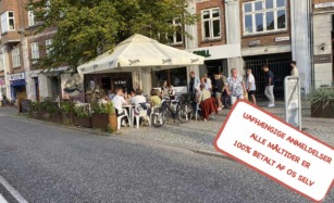 Partizani Grill ved åen i Aarhus