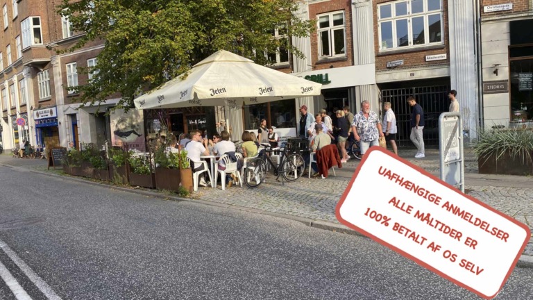 Partizani Grill ved åen i Aarhus