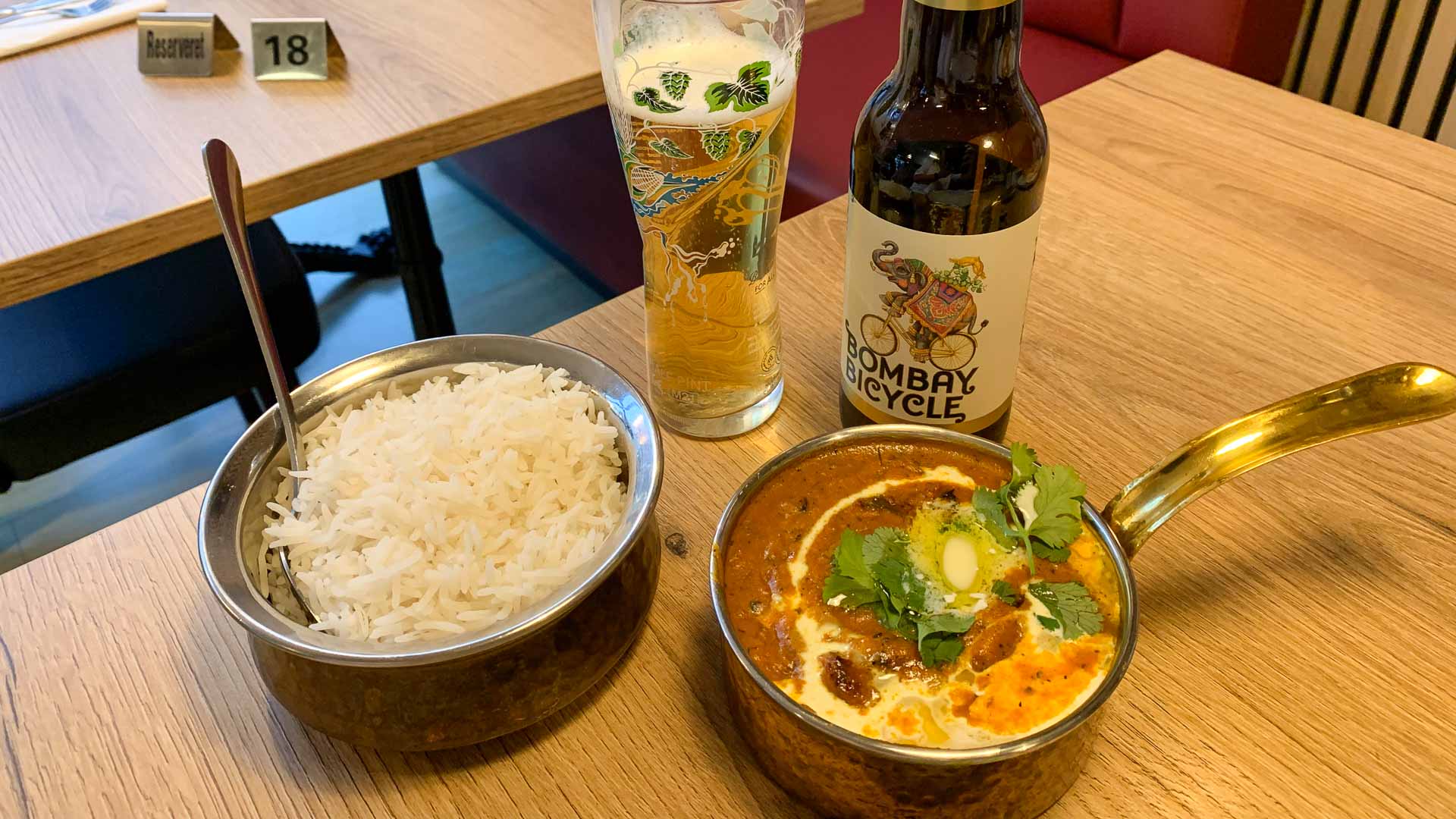 Dagens ret hos Royal Indian Zaika i Aarhus