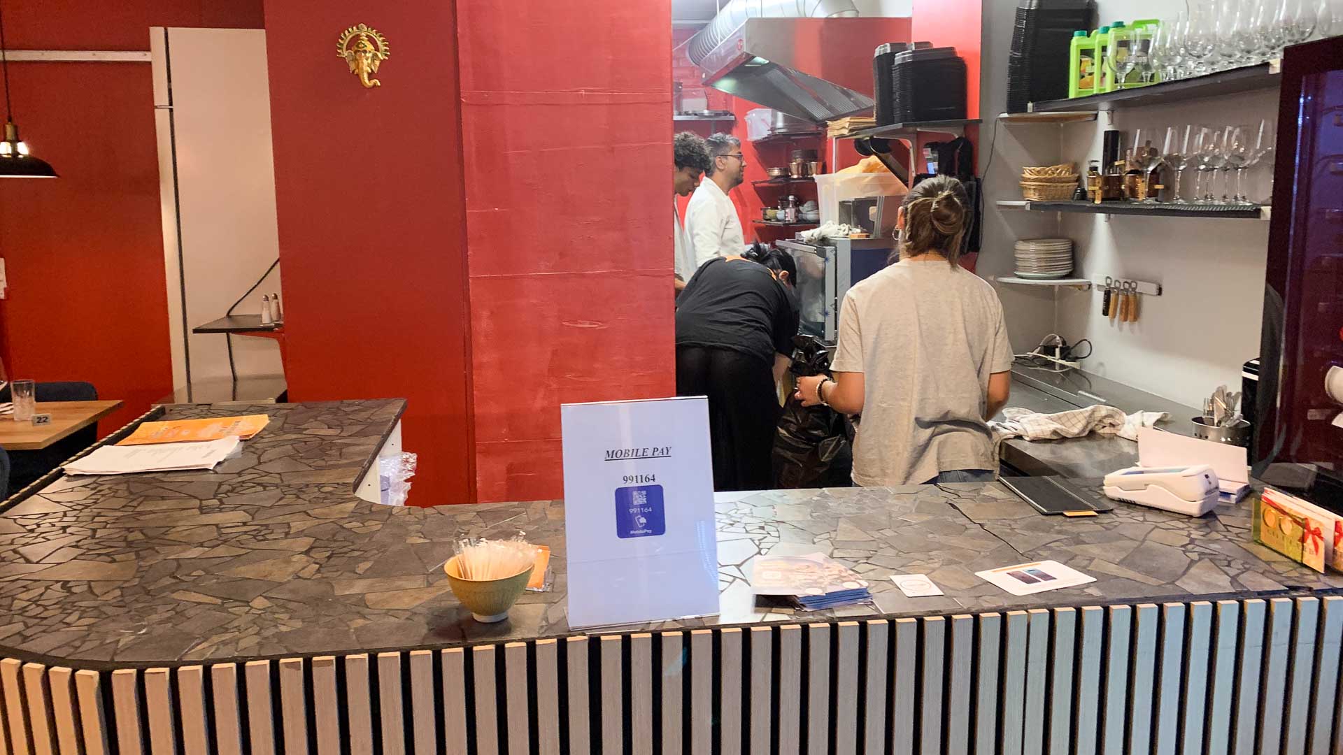 Disken hos Royal Indian Zaika i Aarhus