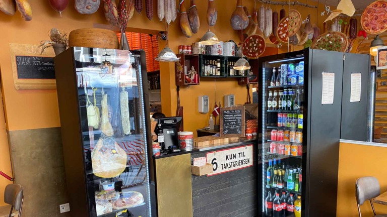 Indretningen hos Via Vai i Bruuns Gade