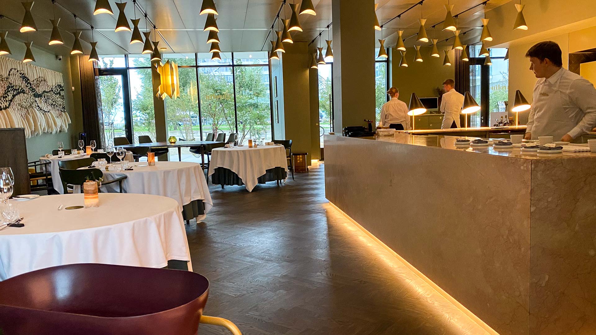 Det ene restaurantlokale hos Ghrelin