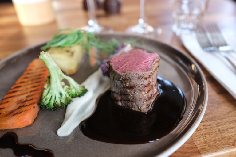 En oksemørbrad på Le Pagnol