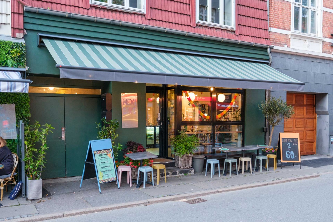 Mexi Biks set udefra Jægergårdsgade