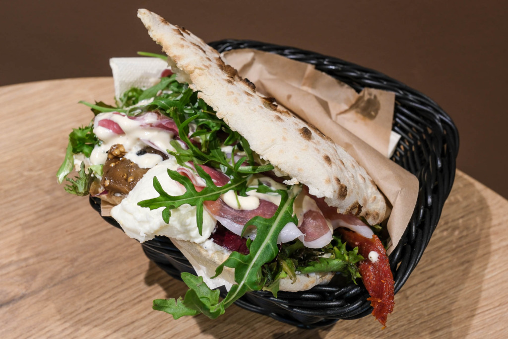 Pita med skinke hos Pita’s