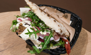 Pita med skinke hos Pita’s