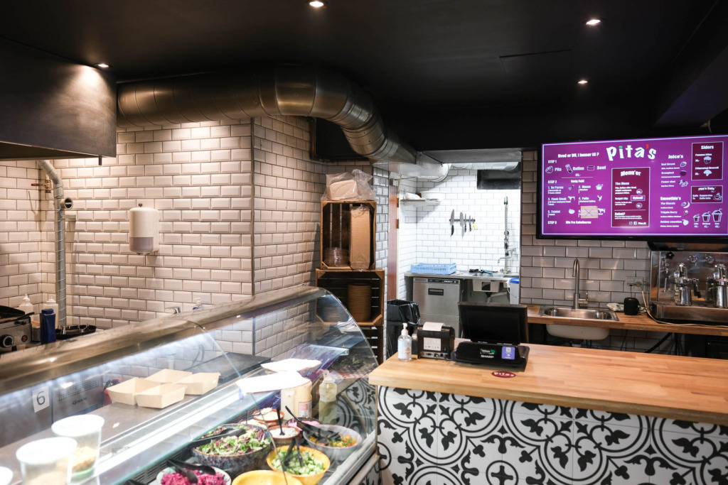 Lokalet hos Pita’s på Trøjborg