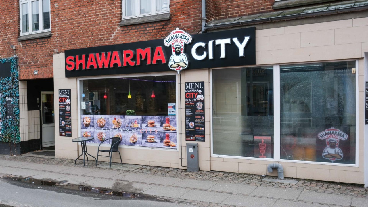 Shawarma City set udefra Silkeborgvej