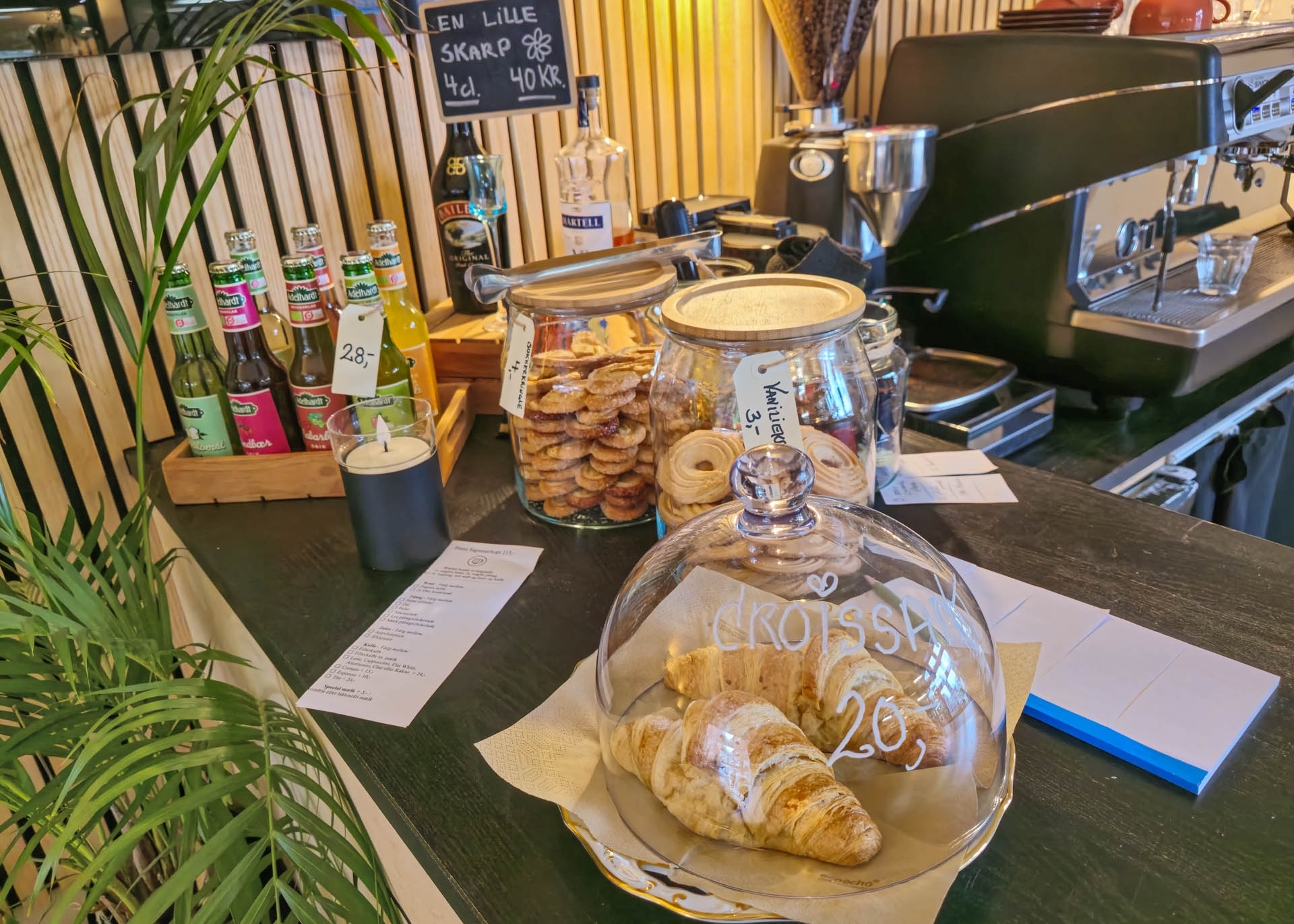 Et lille udvalg af kager hos Ibens Kaffehus i Brabrand