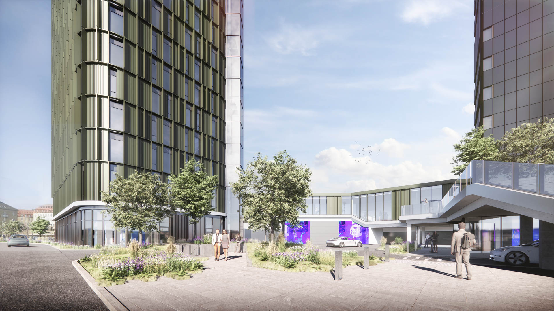 Comwell og City Towers i Aarhus 