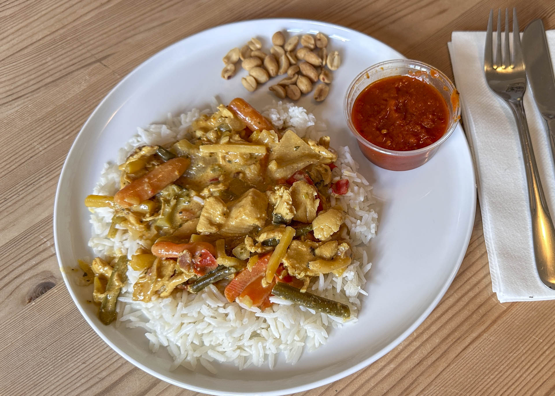 Thai inspirerede Panang Curry