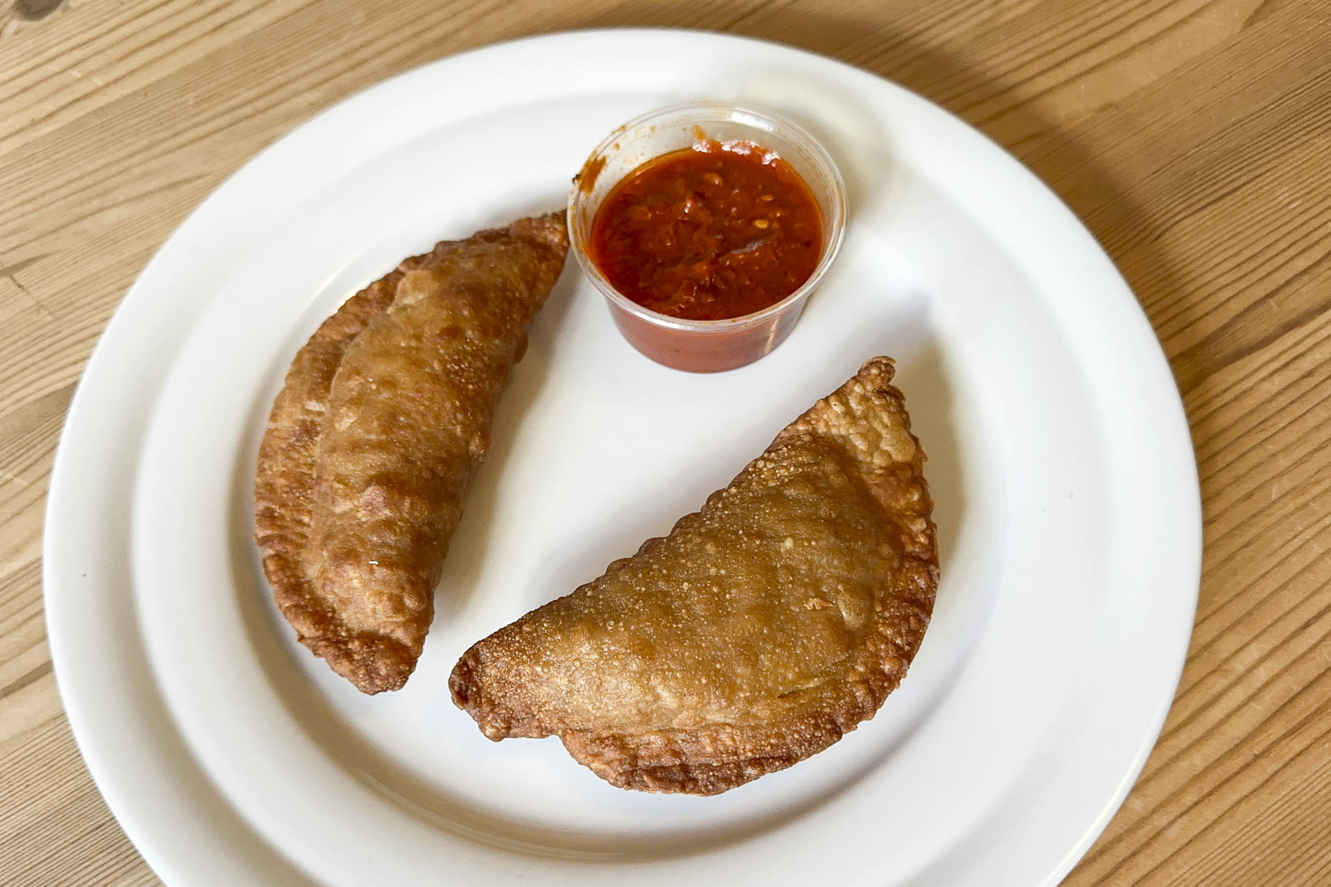 Empanadas fra Ægte Street Food i Aarhus 