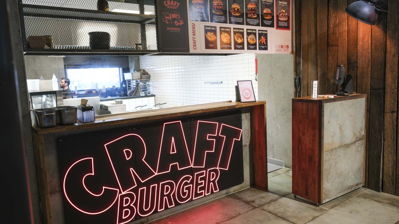 Craft Burger i Nicolinehus i Aarhus