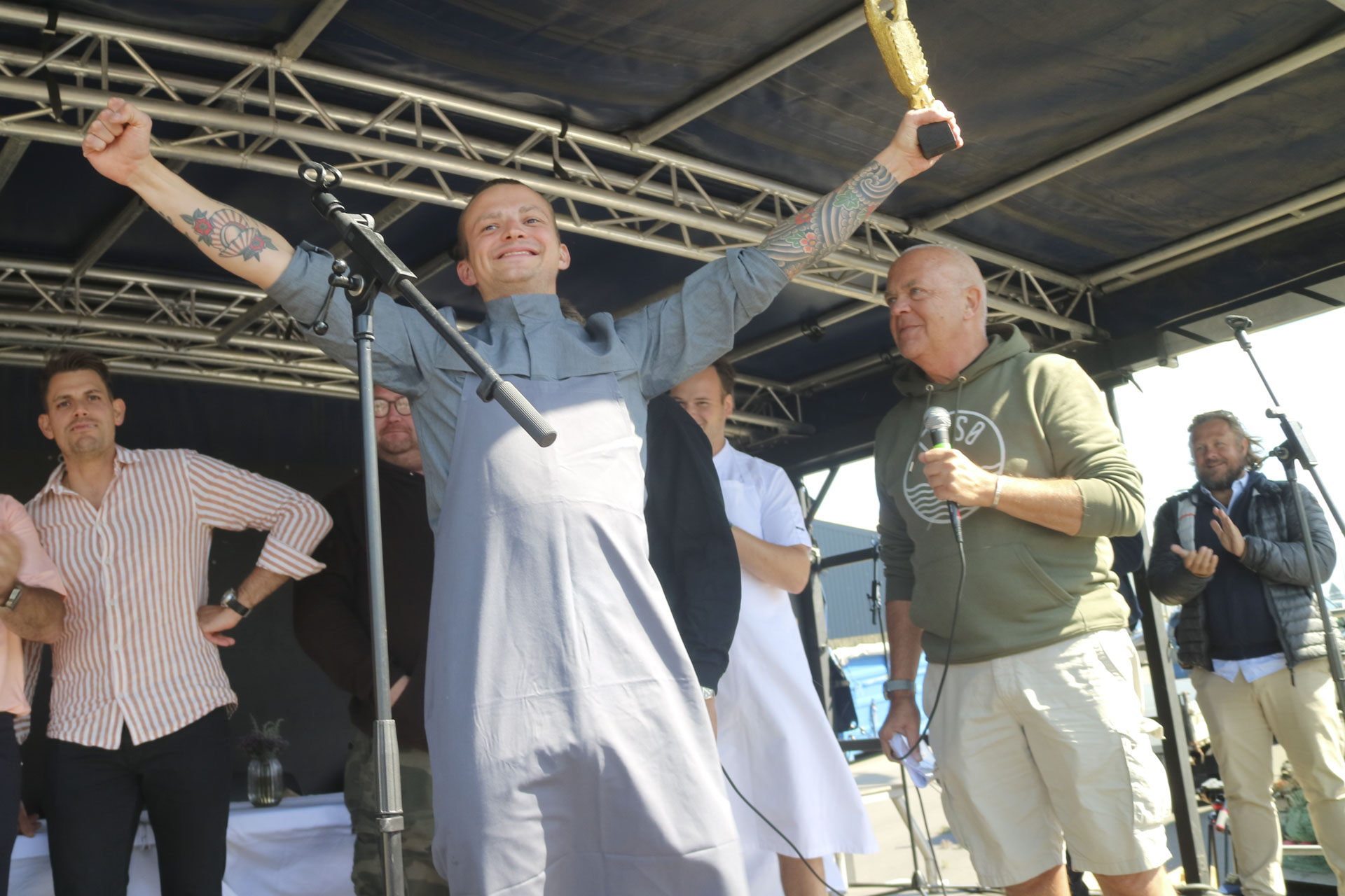 Læsø Jomfruhummerfestival er en folkelig fest