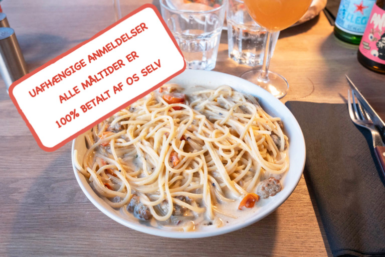 Pasta hos Casa Mia i Risskov