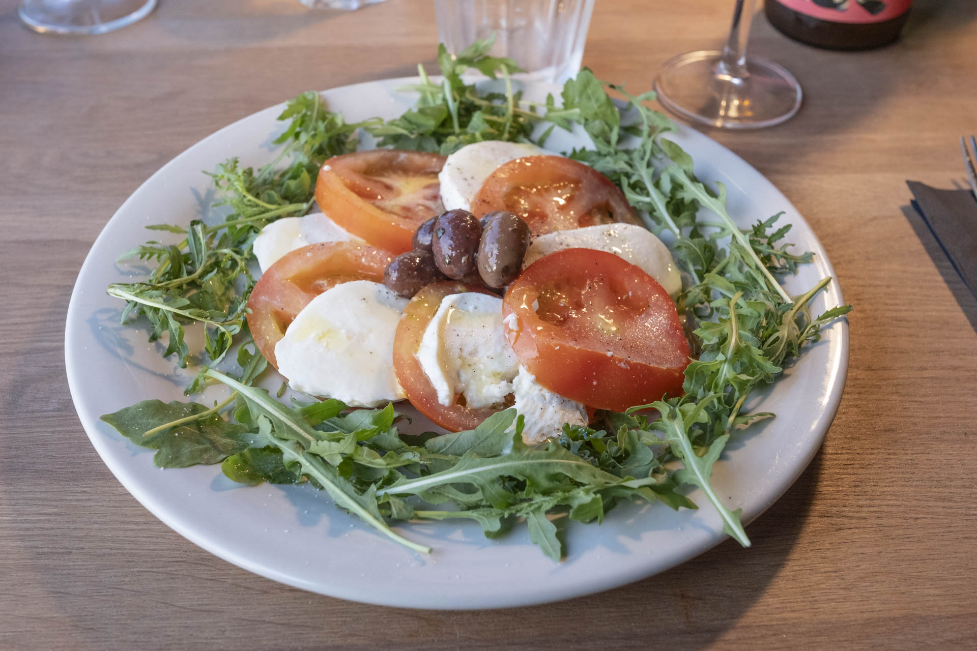 En kold omgang salat hos Casa Mia i Risskov