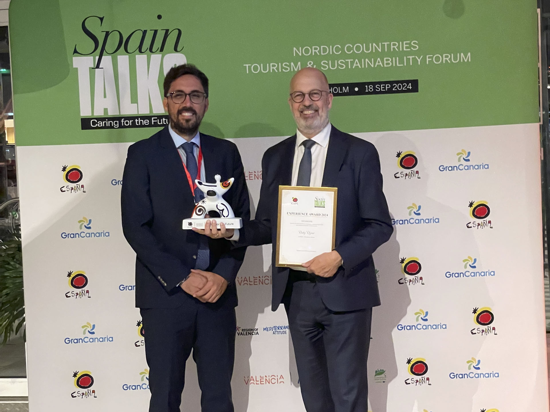 Præmie ved Spain Talks i Stockholm