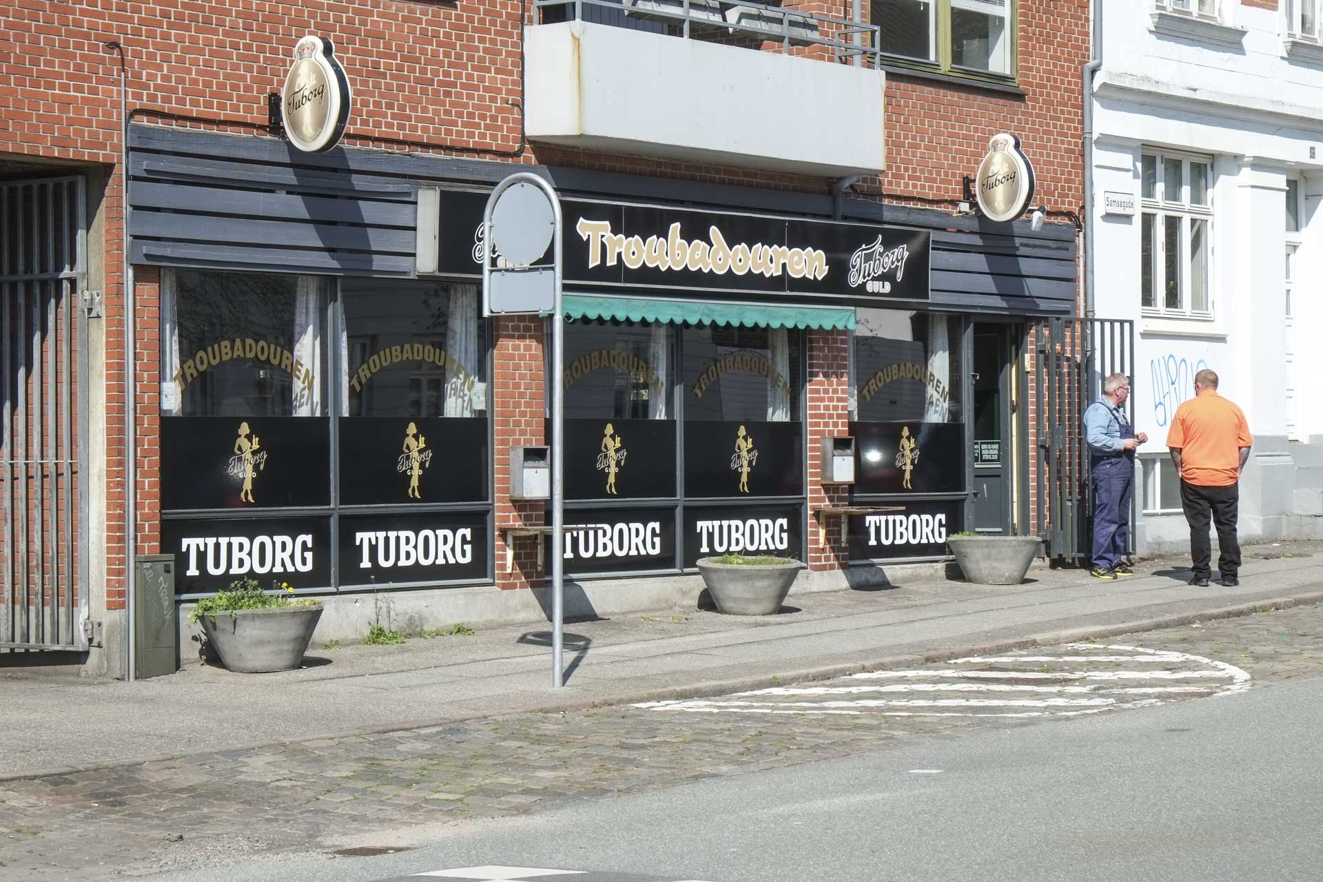 Troubadouren i Samsøgade