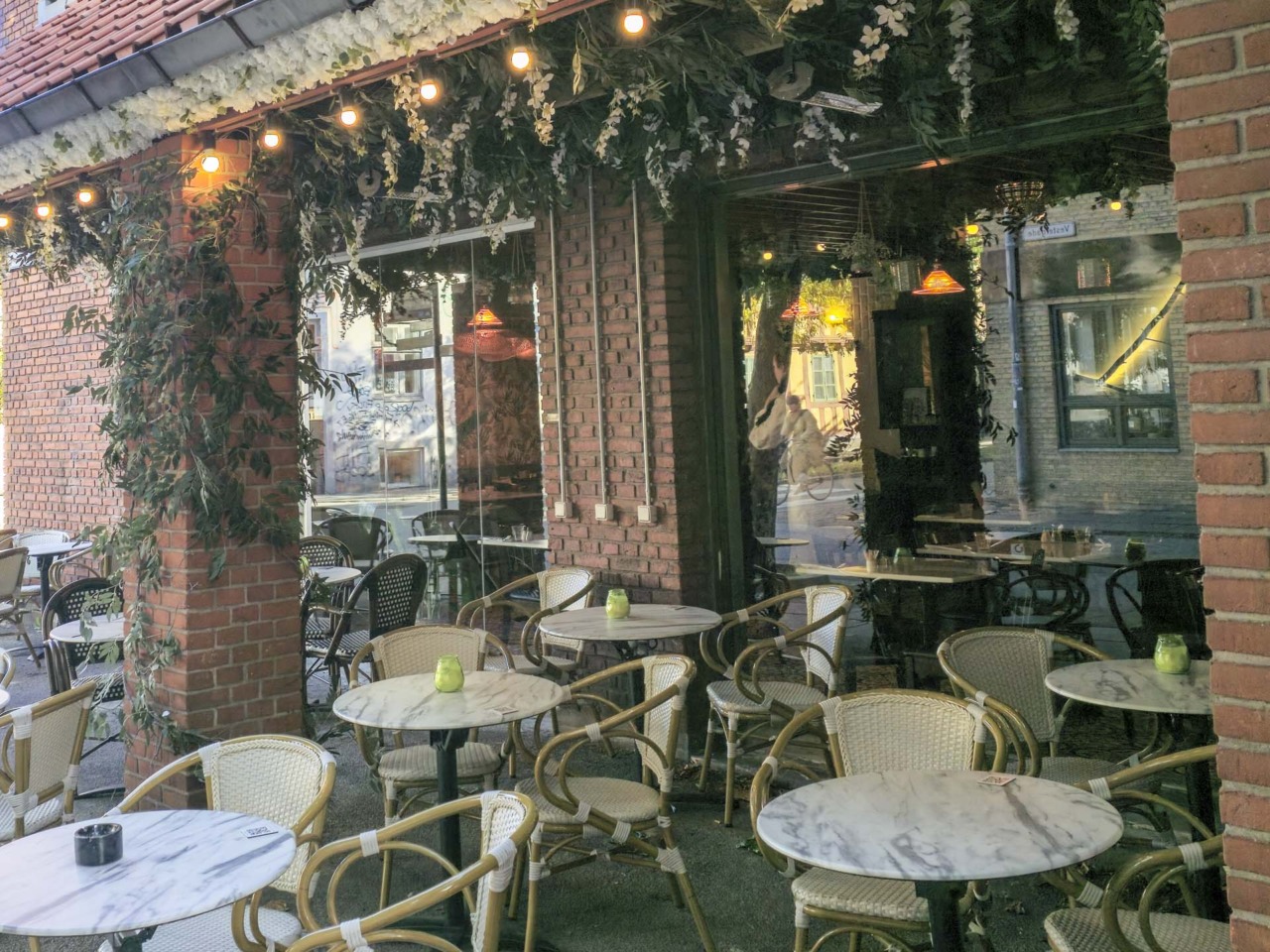 Café Krone i Vestergade i Aarhus C