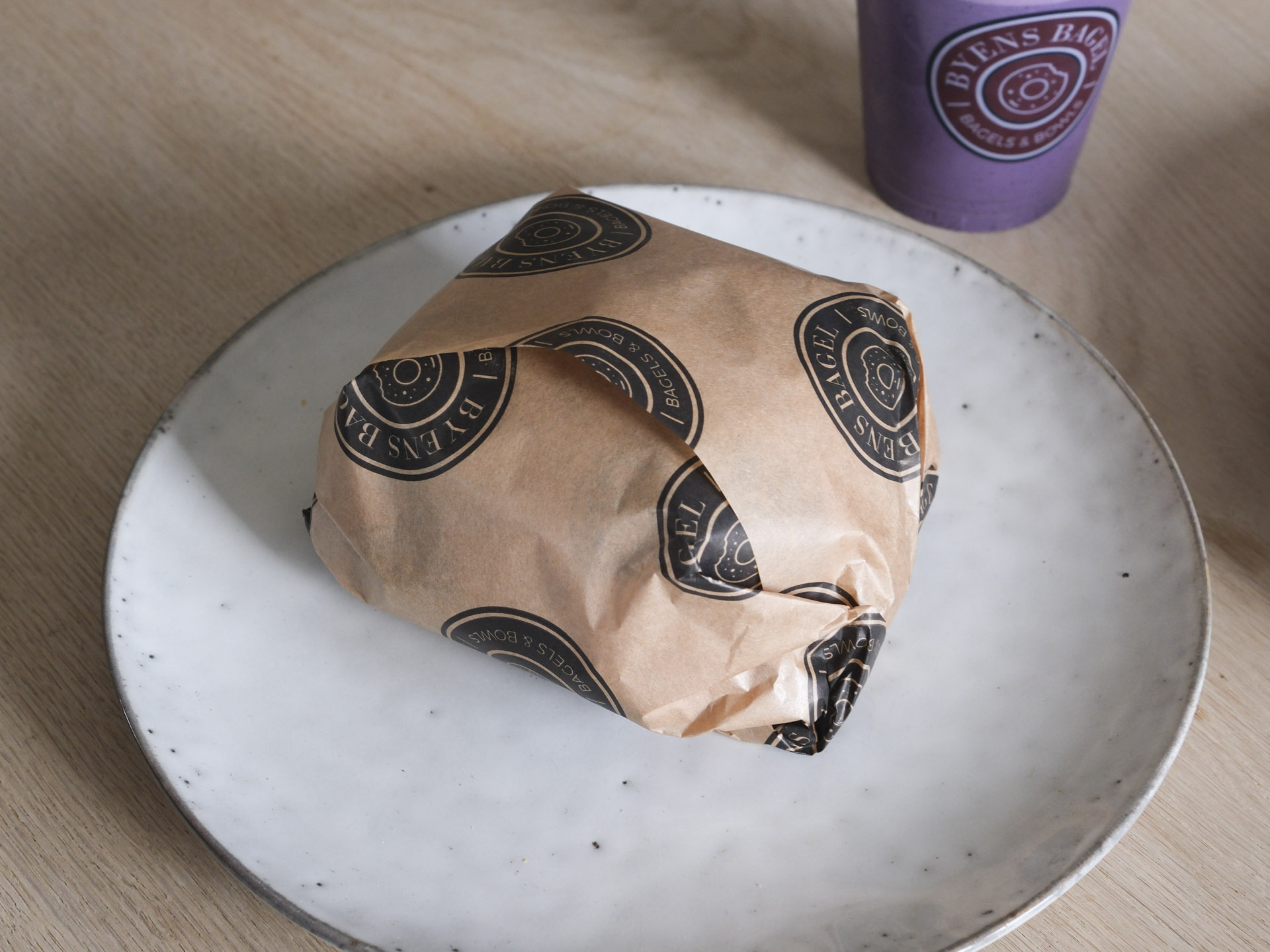 En bagel fra Byens Bagel