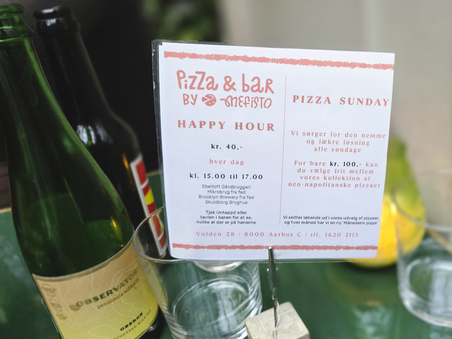 Happy hour hos Pizza & Bar by Mefisto 