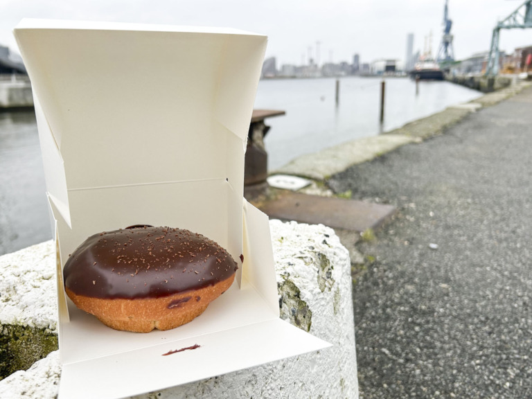 Jumbo på havnen i Aarhus