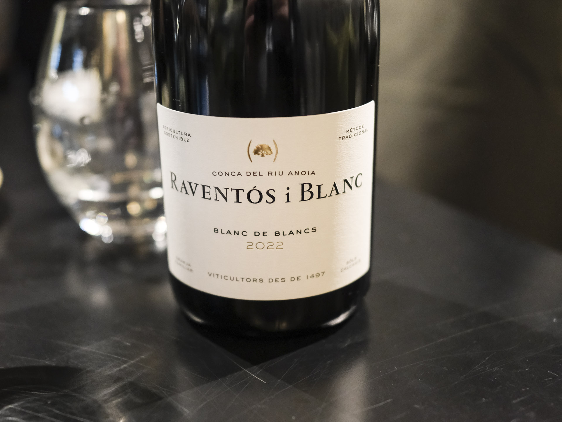 Cava fra det nordspanske, Blanc de Blancs 2022 fra Raventós i Blanc