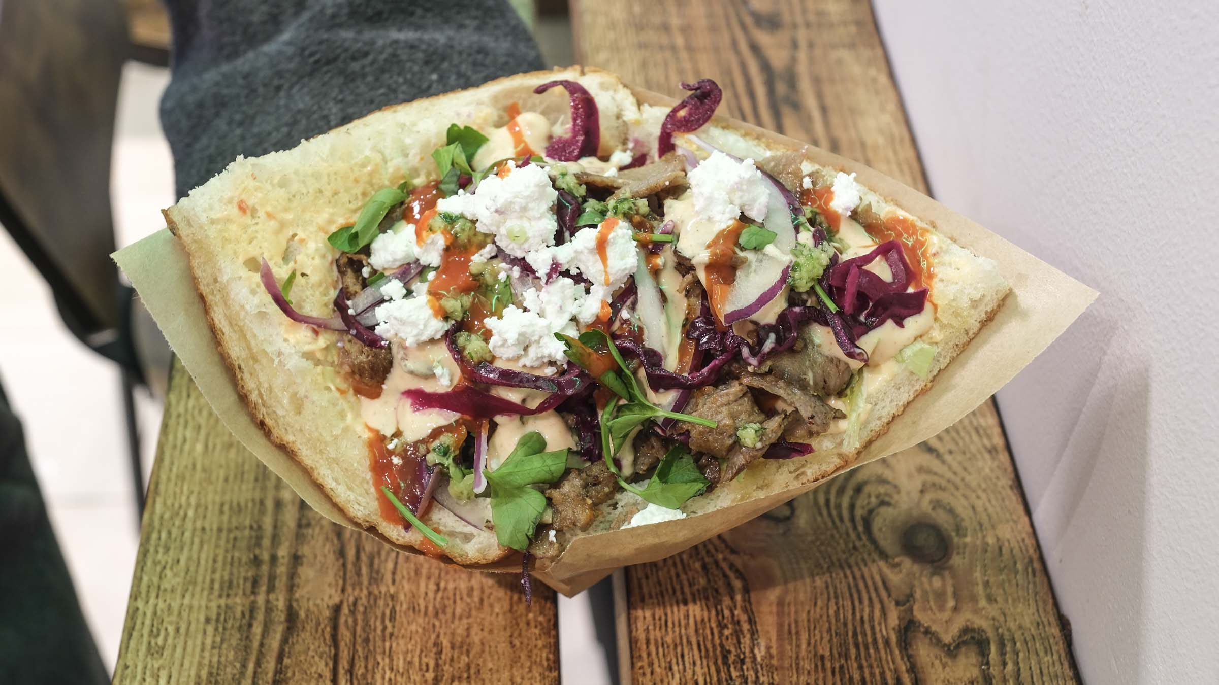 En döner hos Don Pablo i Aarhus