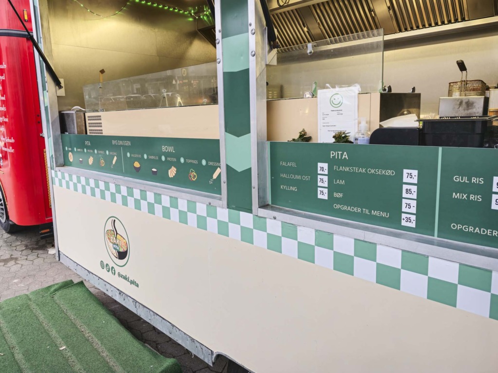 Streetfoodvognen hos Zaki Pita