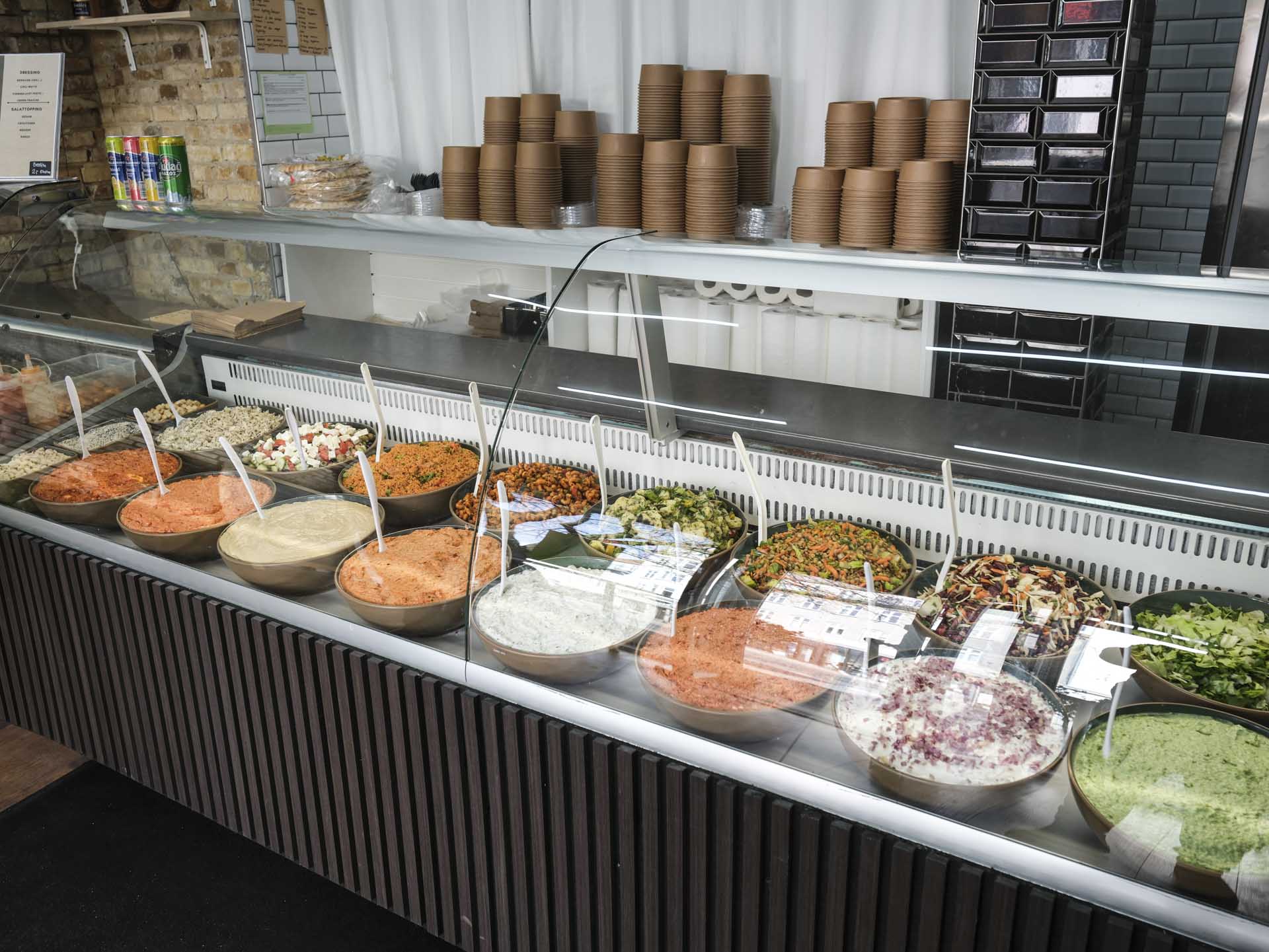 Disken hos hos Greenzzz Kitchen i Nørregade.