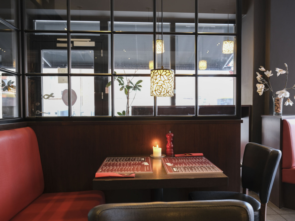 En bord hos Markus Pizzeria