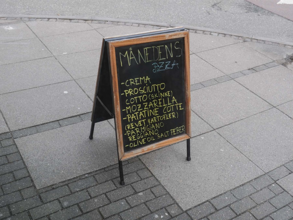 Månedens pizza hos Markus.