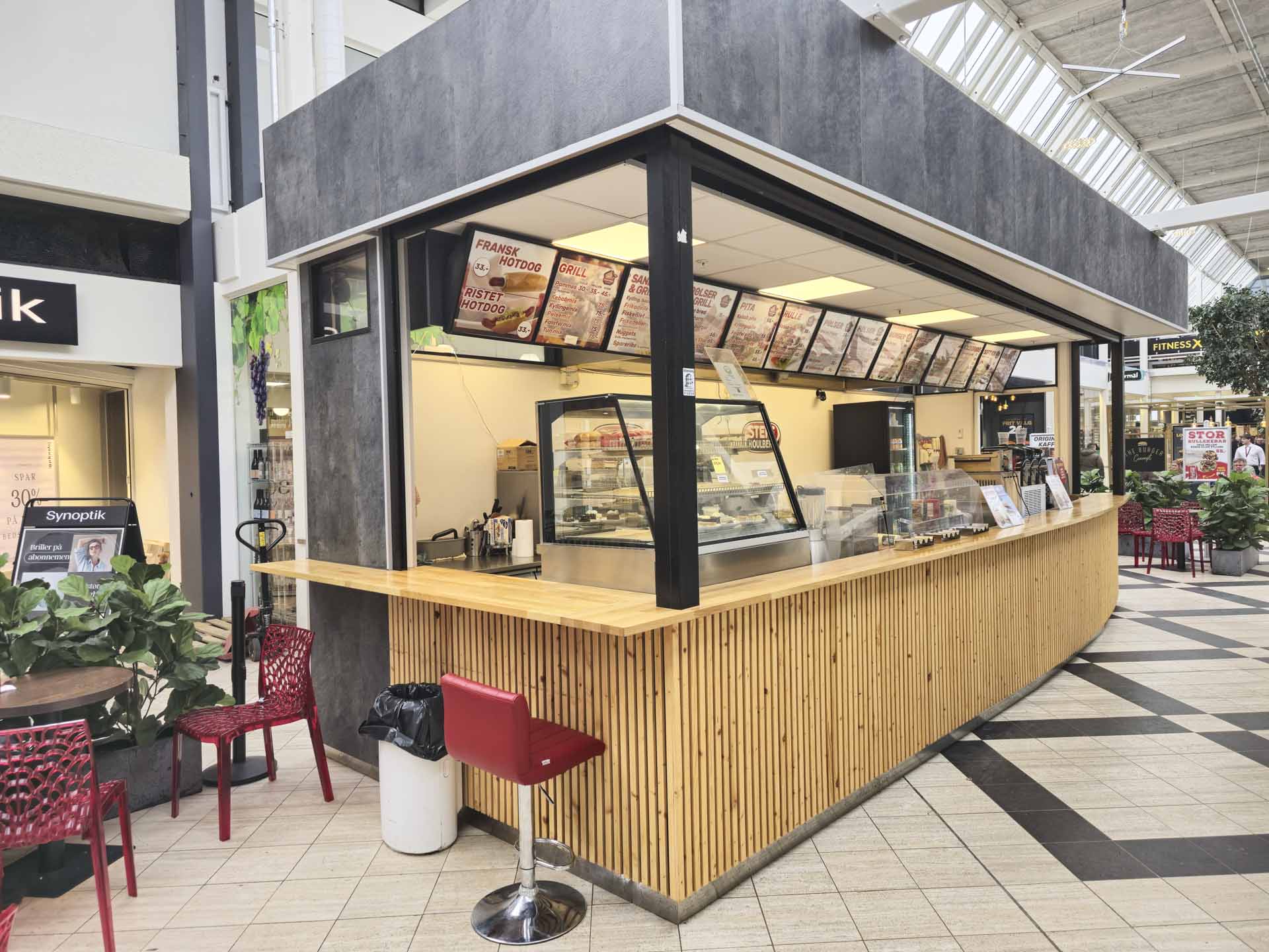 Grillbaren i Viby Centret i Aarhus S