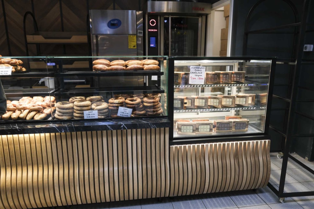Lidt chokolade hos Istanbul Bageri i Brabrand.